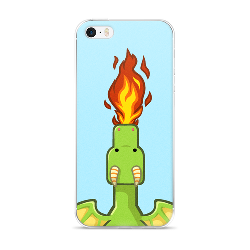 Frank Dragon Fire iPhone Case
